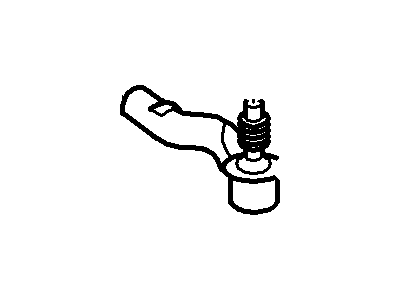 Ford 3W1Z-3A130-BB End - Spindle Rod Connecting