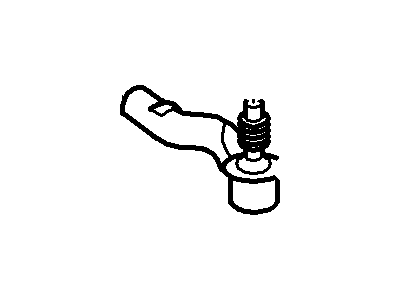 Ford 3W1Z-3A130-BA End - Spindle Rod Connecting