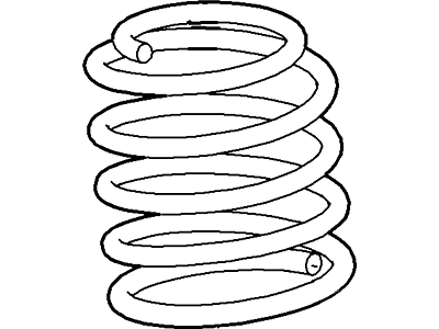 Ford Mustang Coil Springs - BR3Z-5310-G