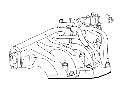 2002 Ford Windstar Intake Manifold - 1F2Z-9424-BA