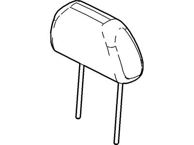 Ford 6F9Z-74611A08-AA Head Rest Assembly