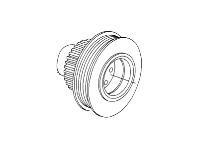 Ford F2TZ-6312-A Crankshaft Pulley