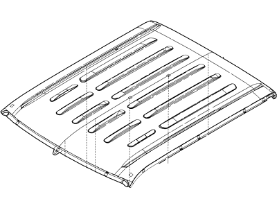 Ford 7C3Z-2650202-B Panel Assembly - Roof