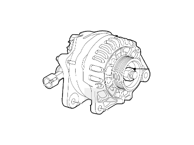 2003 Ford Escape Alternator - 1L8Z-10346-AB