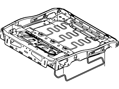 Ford 6E5Z-5463101-AA Frame And Spring - Front Seat Cushion