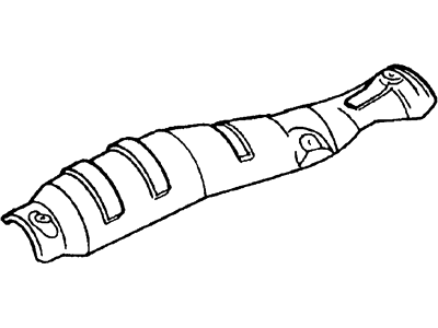 Ford F1CZ-5811165-A Insulator - Tunnel