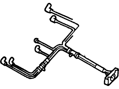 Ford F5RZ18C581A Tube & Connectors Assembly