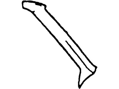 Ford F65Z-1503599-AAD Moulding - Windshield