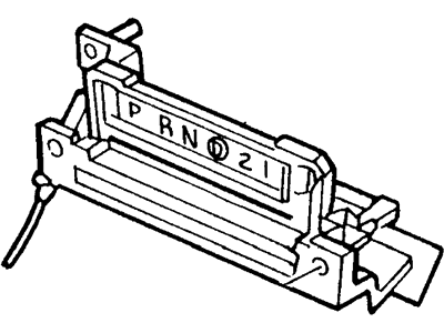 Ford Bronco Shift Indicator - F2UZ-7A110-A