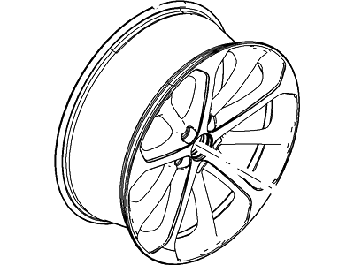 Ford Taurus Spare Wheel - DG1Z-1007-B