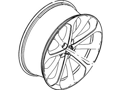 Ford EG1Z-1007-A Wheel Assembly