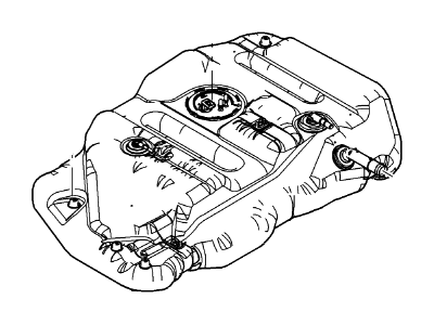 Mercury Monterey Fuel Tank - 6F2Z-9002-A