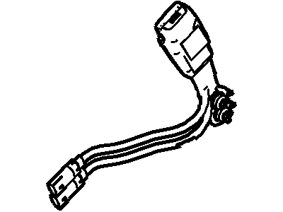 Ford AL3Z-1561202-AA Buckle Assembly - Seat Belt