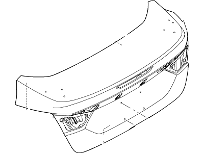 Ford CP9Z-5440110-B Door Assembly - Luggage Compartment