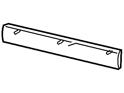 Ford 3L2Z-9820879-BAPTM Moulding - Door Outside