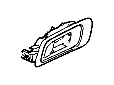 Ford Explorer Door Handle - EB5Z-7822601-AA