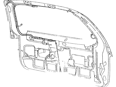 Ford F68Z18C620BA Wiring Assembly