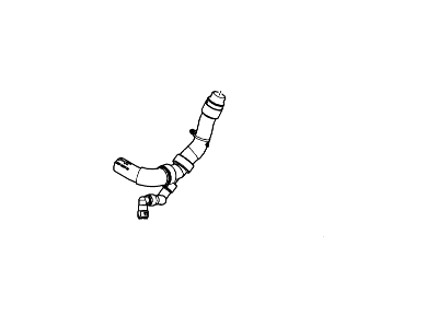 2017 Ford Explorer Radiator Hose - DB5Z-8286-H