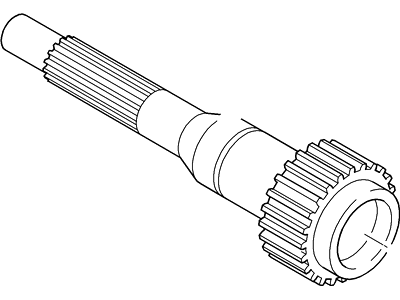 Ford BR3Z-7017-B Shaft - Input