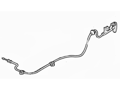 Ford Escort Hood Cable - E2FZ16916A