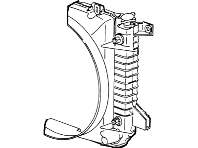 1994 Ford Explorer Radiator - F1TZ-8005-A