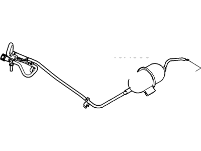 Ford 5M6Z-19A566-AA Reservoir - Vacuum