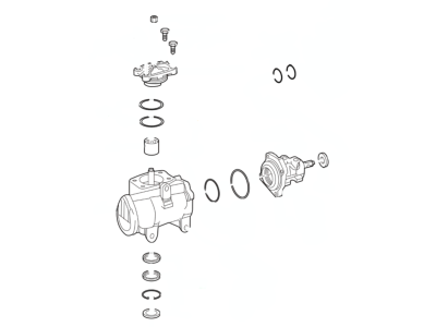 Ford F-350 Super Duty Steering Gear Box - BC3Z-3504-A