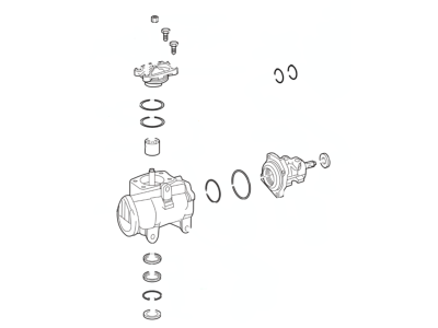 2012 Ford F-350 Super Duty Steering Gear Box - BC3Z-3504-A