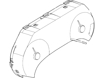 Ford Explorer Sport Trac Instrument Cluster - 8A2Z-10849-DA
