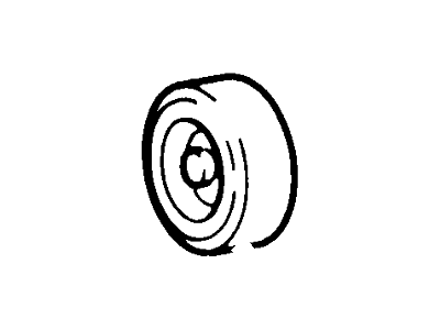 Ford F4DZ-6C348-C Pulley
