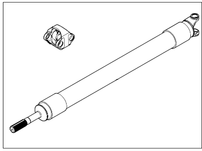 2011 Ford F-350 Super Duty Drive Shaft - BC3Z-4602-E