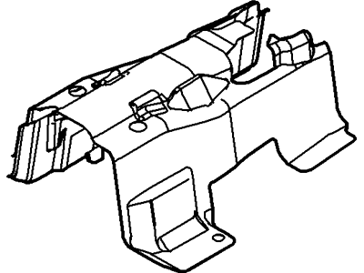 Ford 8R3Z-6311130-A Insulator - Tunnel