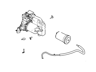 Ford 6L1Z-5319-AA Compressor - Suspension Levelling