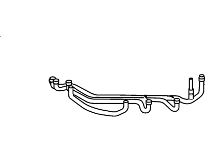 XF2Z-7G087-BA Ford Tube Illustration 1 of 1