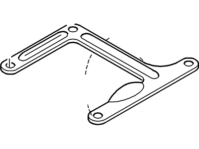 2003 Ford Mustang Alternator Bracket - XR3Z-10153-BC