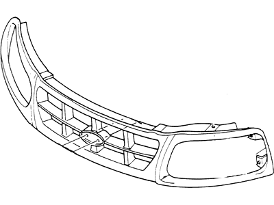 Ford F85Z-8200-BAA Grille - Radiator