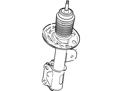 Ford DA8Z-18124-A Shock Absorber Assembly - Front
