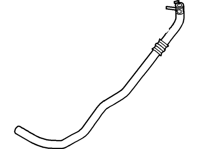 2006 Lincoln LS Power Steering Hose - 6W4Z-3A713-AB
