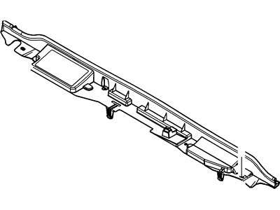 2018 Ford E-150 Air Deflector - AC2Z-19E672-A