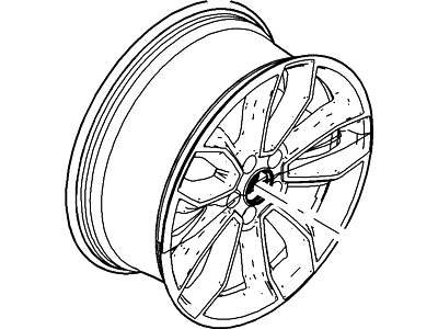 Ford DR3Z-1007-H Wheel Assembly