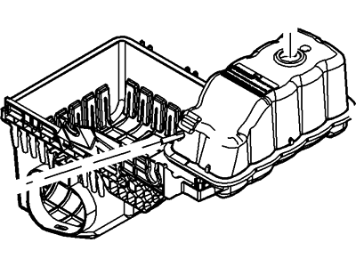 Ford BL3Z-8A080-A Tank Assembly - Radiator Overflow