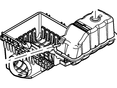 2010 Lincoln Mark LT Coolant Reservoir - AL3Z-8A080-A