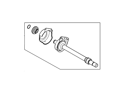 Ford YL8Z-3A329-DB Shaft