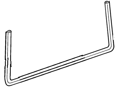 1992 Ford Mustang Door Seal - FOZZ-6120708-A