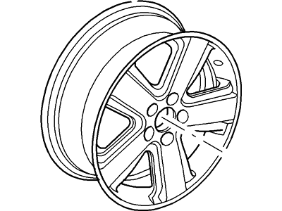 Ford 6W4Z-1007-AA Wheel Assembly