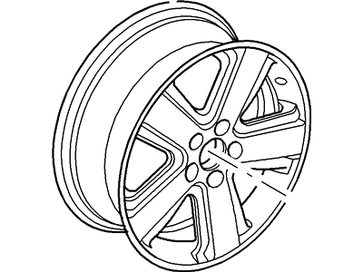 Ford 6W4Z-1007-BA Wheel Assembly