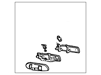 Mercury Grand Marquis Door Handle - 3W3Z-5426604-AAA