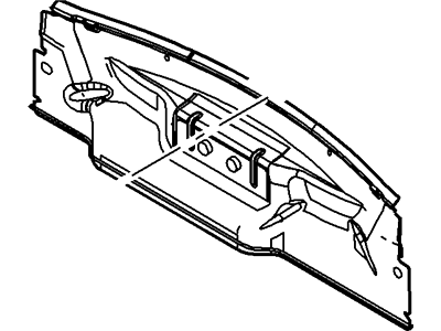 Ford AE9Z-7410608-A Cross Member Assembly