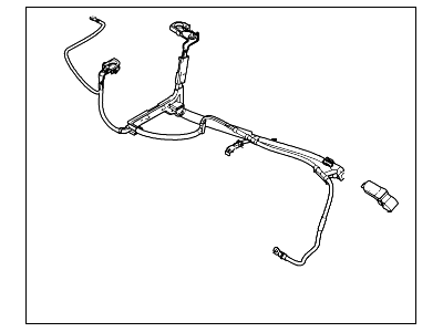 Mercury Battery Cable - 6E5Z-14300-CA