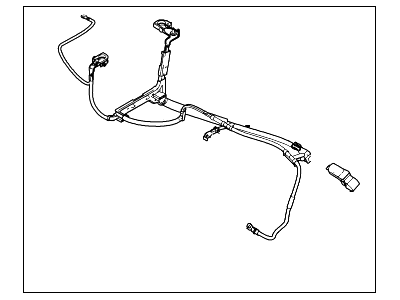 Ford 7E5Z-14300-BA Battery Cable Assembly